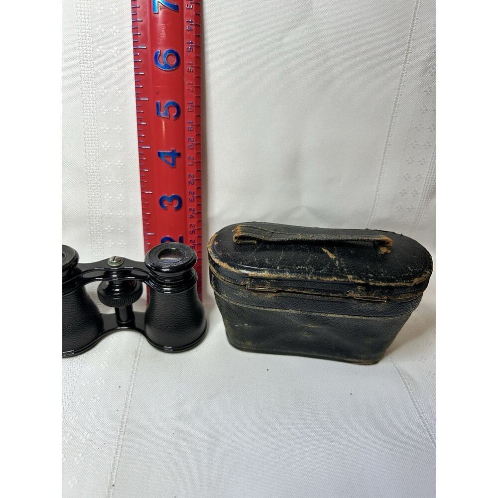 Antique Lemaire Fabt Paris Opera Glasses with Case - French Binoculars c. 1880's - Picture 14 of 16